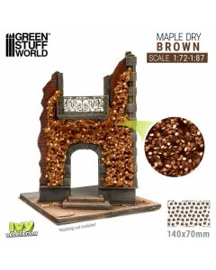 Імітація листя плюща Green Stuff World: Ivy Foliage - Brown Maple - Small