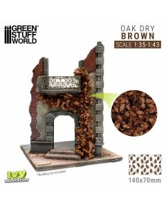 Імітація листя плюща Green Stuff World: Ivy Foliage - Brown Oak - Large