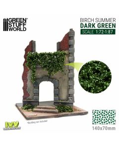 Імітація листя плюща Green Stuff World: Ivy Foliage - Dark Green Birch - Small