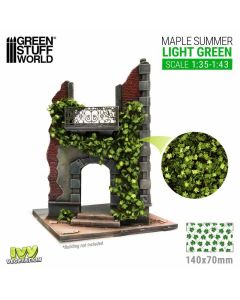 Імітація листя плюща Green Stuff World: Ivy Foliage - Light Green Maple - Large