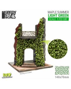 Імітація листя плюща Green Stuff World: Ivy Foliage - Light Green Maple - Small