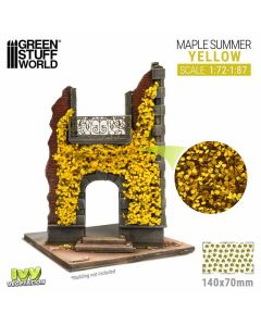 Імітація листя плюща Green Stuff World: Ivy Foliage - Yellow Maple - Small