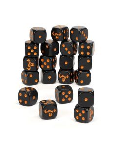 Гральні куби Kill Team: Ork Kommandos Dice Set