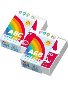 Настільна гра Комплект Українська та англійська абетки