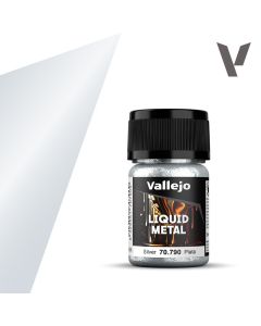 Фарба на спиртовій основі Vallejo: Liquid Gold: Silver