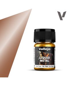 Фарба на спиртовій основі Vallejo: Liquid Gold: Red Gold