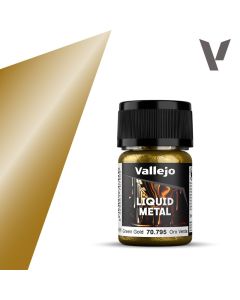 Фарба на спиртовій основі Vallejo: Liquid Gold: Green Gold