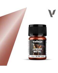 Фарба на спиртовій основі Vallejo: Liquid Gold: Copper