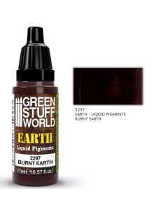 Рідкий пігмент Green Stuff World: Liquid Pigments Burnt Earth 17 ml