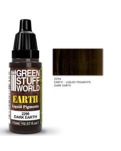 Рідкий пігмент Green Stuff World: Liquid Pigments Dark Earth 17 ml