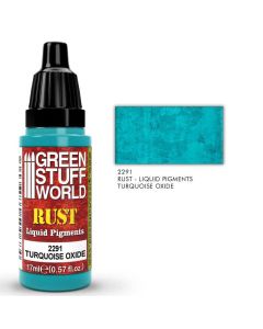 Водорозчинна фарба Green Stuff World Effect Paints: Liquid Pigments: Turquoise Oxide (17ml)