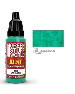 Водорозчинна фарба Green Stuff World Effect Paints: Liquid Pigments: Verdigris (17ml)