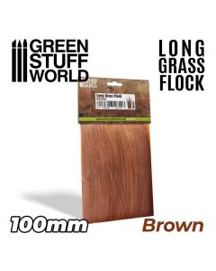 Довга трава Green Stuff World: Long Grass Flock 100mm - Brown