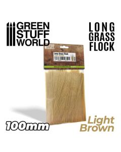 Довга трава Green Stuff World: Long Grass Flock 100mm - Light Brown