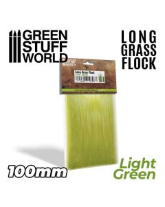 Довга трава Green Stuff World: Long Grass Flock 100mm - Light Green