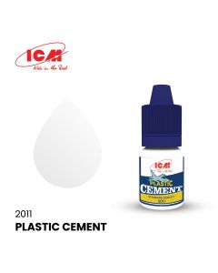 Клей для пластику ICM: Plastic Cement