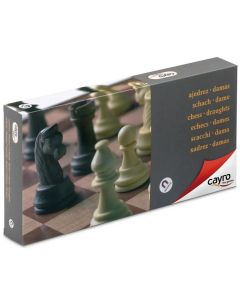 Настільна гра Магнітні шахи з шашками (32x32 см)