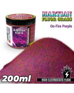 Статична трава (Флок) Green Stuff World: Martian Fluor Grass - On Fire Purple - 200ml