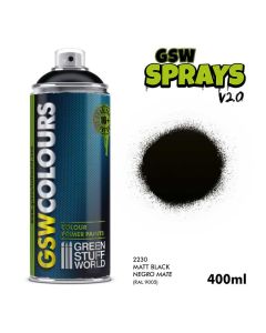 Ґрунт-спрей Green Stuff World: Matt Black Spray Paint Primer 400ml