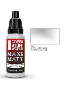 Ультраматовий акриловий лак Green Stuff World: Maxx Matt Varnish 17ml - Ultra Matte Varnish