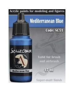 Акрилова фарба Scale 75: Scalecolor: Mediterranean Blue (17ml)