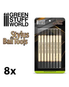 Набір інструментів Green Stuff World: 8x Sculpting Stylus Tool Set