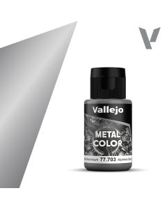 Акрилова фарба Vallejo: Metal Color: Dark Aluminium