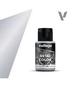 Акрилова фарба Vallejo: Metal Color: White Aluminium