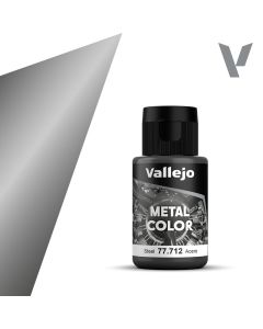 Акрилова фарба Vallejo: Metal Color: Steel