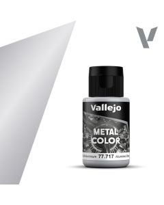 Акрилова фарба Vallejo: Metal Color: Dull Aluminium
