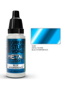 Акрилова фарба Green Stuff World Metal Filters: Blue Interference (17ml)