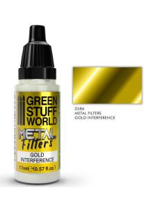 Акрилова фарба Green Stuff World Metal Filters: Gold Interference (17ml)