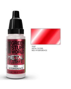 Акрилова фарба Green Stuff World Metal Filters: Red Interference (17ml)