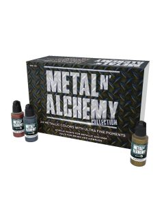 Набір акрилових фарб Scale 75: Metal n' Alchemy: Collection (24x17 ml)