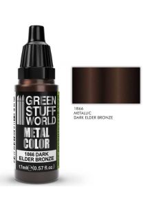 Акрилова фарба Green Stuff World Metallic Paint: Dark Elder Bronze (17ml)