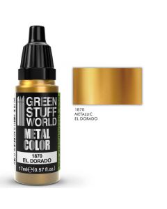 Акрилова фарба Green Stuff World Metallic Paint: El Dorado (17ml)