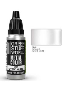 Акрилова фарба Green Stuff World Metallic Paint: Mystic White (17ml)