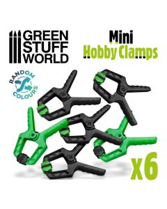 Набір інструментів Green Stuff World: Mini Hobby Clamps x6