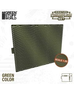 Маскувальна сітка (зелена) для мініатюр Green Stuff World: Miniature Camouflage Nets Green 1:35