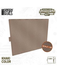 Маскувальна сітка (хакі) для мініатюр Green Stuff World: Miniature Camouflage Nets Khaki 1:35