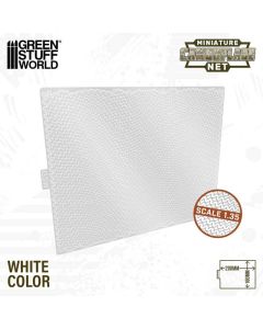 Маскувальна сітка (біла) для мініатюр Green Stuff World: Miniature Camouflage Nets White 1:35