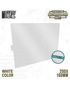 Маскувальна сітка (біла) для мініатюр Green Stuff World: Miniature Camouflage Nets White 1:48
