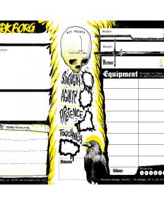 Листи персонажів до настільної рольової гри Mörk Borg: The Roleplaying Game: Character Sheets
