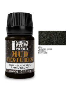 Акрилова паста Green Stuff World: Mud Textures Black Mud 30ml