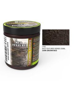 Акрилова паста Green Stuff World: Mud Textures Dark Brown 250ml