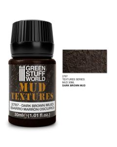 Акрилова паста Green Stuff World: Mud Textures Dark Brown 30ml