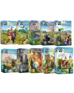Настільна гра Каркасон - Набір доповнень 10 в 1