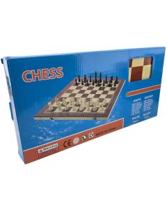 Настільна гра Нарди з шахами і шашками дерев'яні (39х39х2 см)