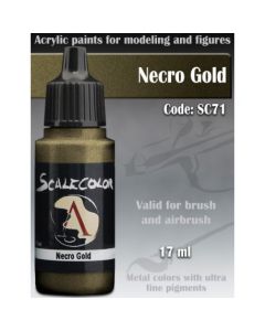 Акрилова фарба Scale 75: Metal n’ Alchemy: Necro Gold (17ml)