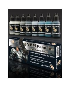 Набір акрилових фарб Scale 75: Scalecolor: NMM Paint Set Steel (8x17 ml)